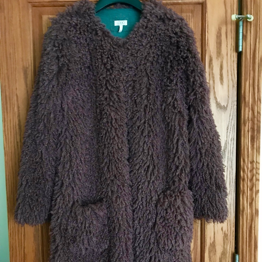 LOGO by Lori Goldstein  Sweater Coat